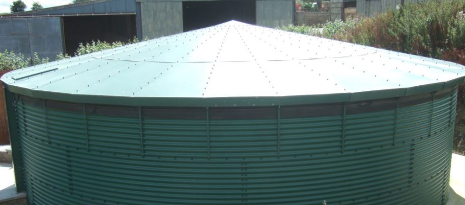 Steel tank Cover - Steel Roof (Powder Coated) image 0