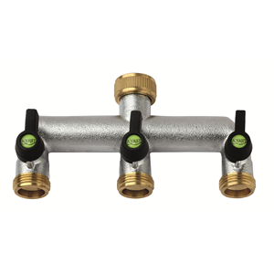 M BSP Brass 3 Way Valve