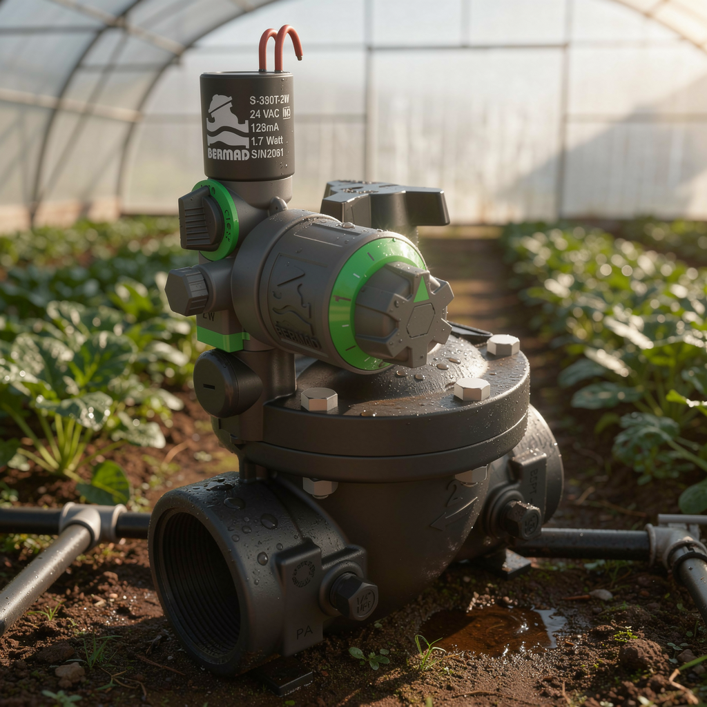 Bermad Top Pilot Control Valves: Precision Pressure Management for Irrigation Systems