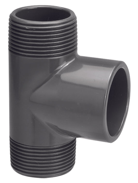 Tee male thread x Glue x male thread