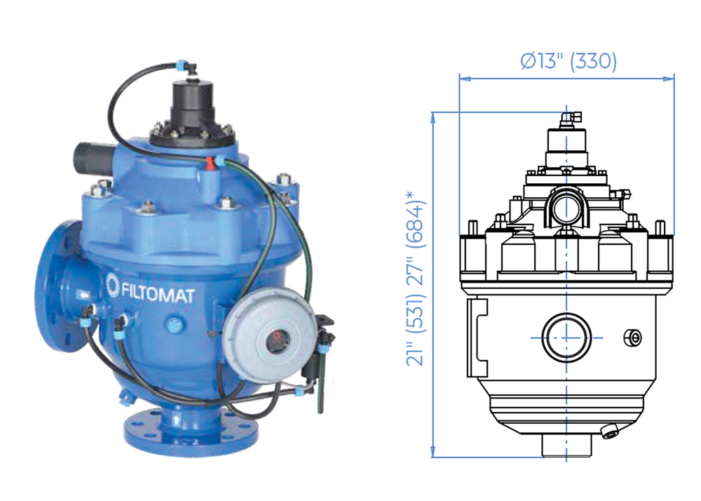Amiad Filtomat M100 - Bell