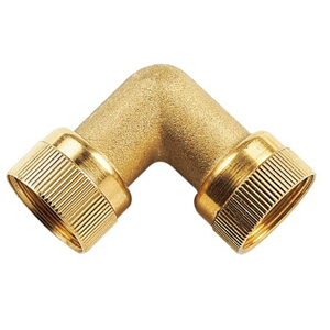 1" Brass Manifold F/F Elbow