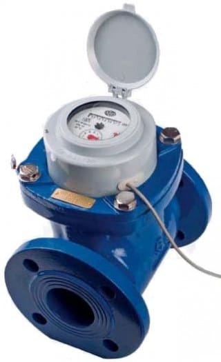 Watertech Omega Water Meter DN80 3" Flanged - With Pulse